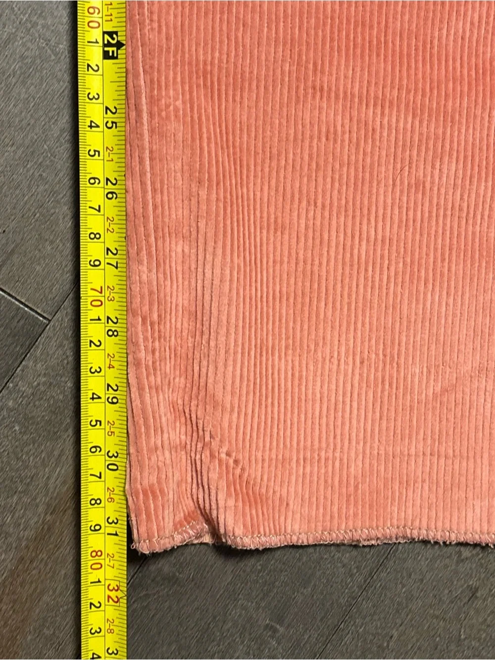 Brooks Brothers Brooksgate Corduroy Pants 36x32 Salmon Coral Straight NWT